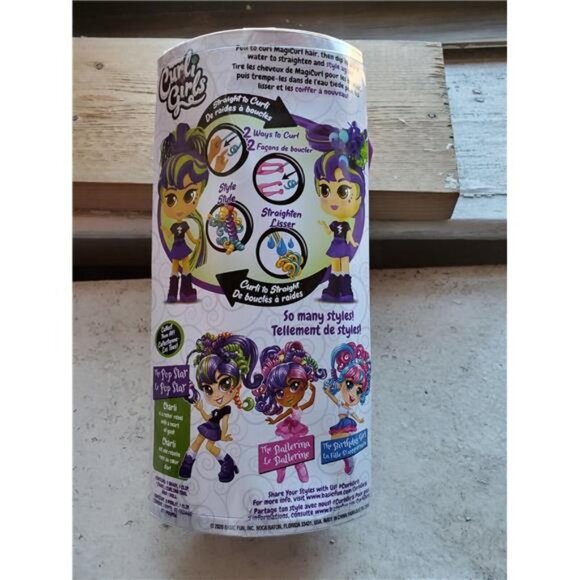 Basic Fun CurliGirls Charli, The Pop Star - Hairstyling Doll with MagiCurl Hair - Picture 5 of 6